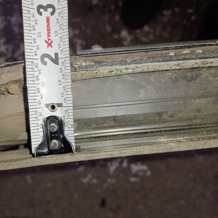 Used Young Farts RV Parts Black Radius Emergency Opening Window - 29.375″ X 21.25″ X 2″
