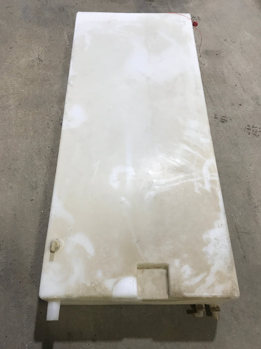 Used Fresh Water Tank 8" H  x 23 1/2" W x 54” L
