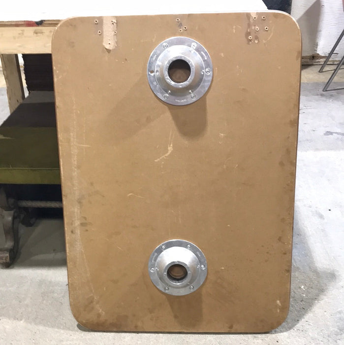 USED RV Pedestal Mount Table Top 39 1/4" x 27 1/2"
