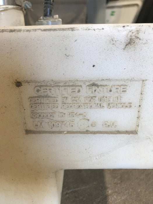 Used Fresh Water Tank 7" H  x 24" W x 57” L