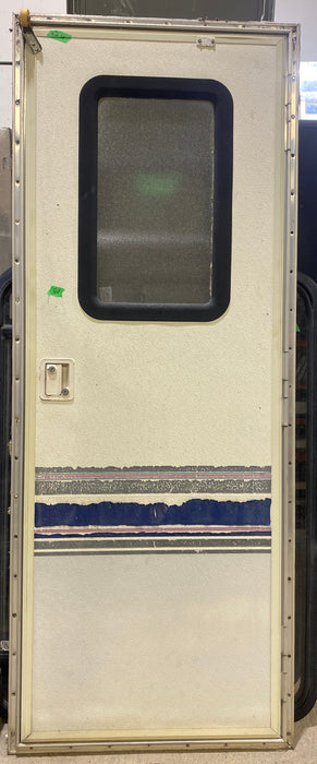 Used RV Square Entry Door 26" x 71 3/4"