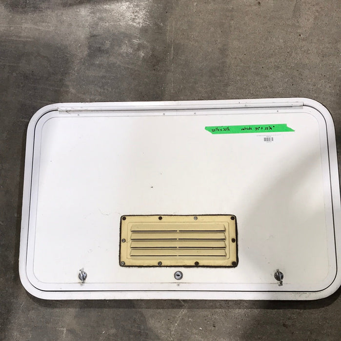 Used Radius Cornered Cargo Door 32 1/4" W x 20 1/2" H x 1" D
