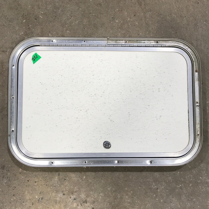 Used Radius Cornered Cargo Door 22" x 14" x 1 1/4" D
