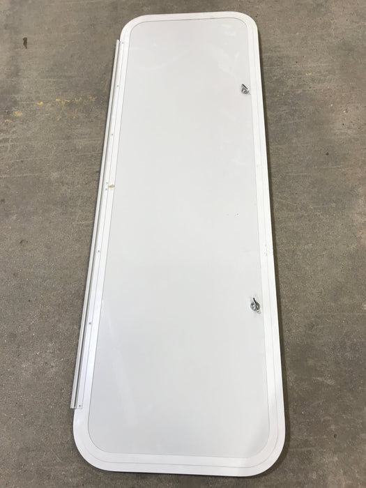 Used Radius Opening Rock Guard Cover : 52 1/2" x 16 1/2" X 3/4" D
