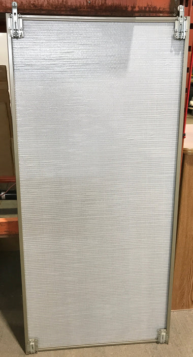 Used Interior Sliding Metal Door 25 1/2" W x 54" H x 3/4"D