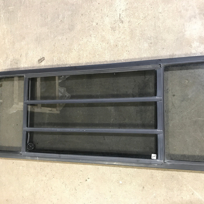 Used Black Radius Opening Window : 59.75" x 21.75" x 2"