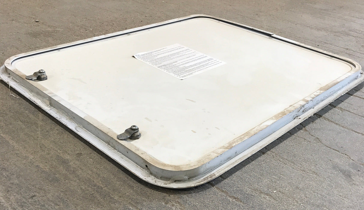 Used Radius Cornered Propane/Cargo Door 29 3/4" x 23 3/4" x 3/4" D