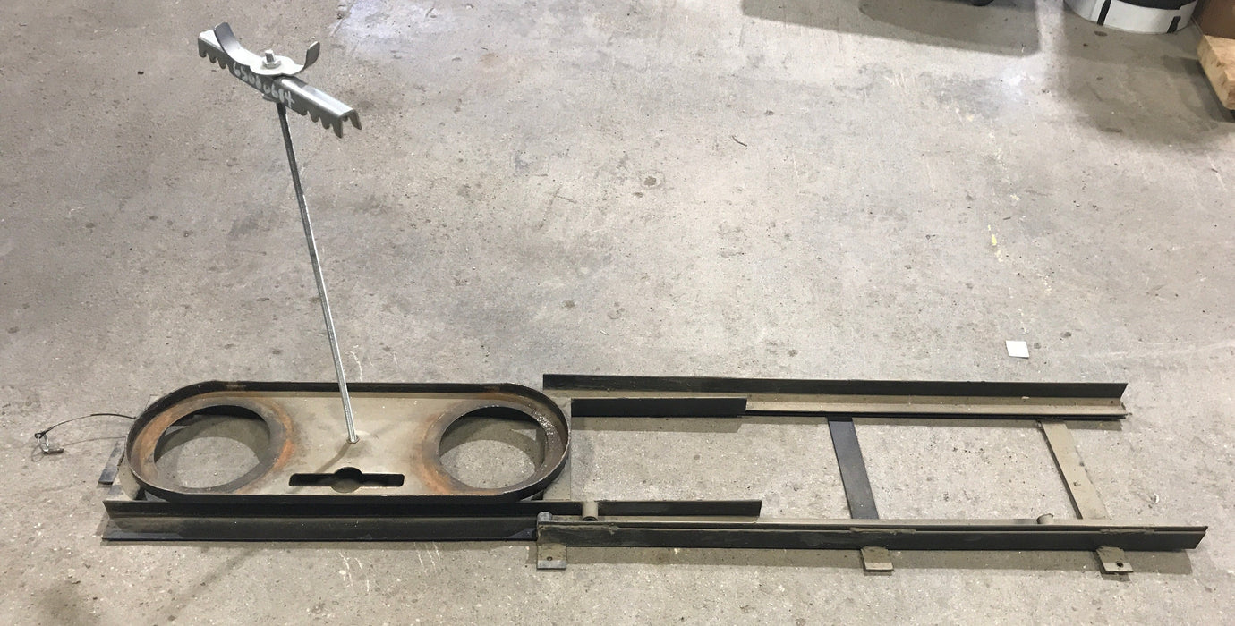 Used Sliding Propane Rack/ Holder 30LB Double