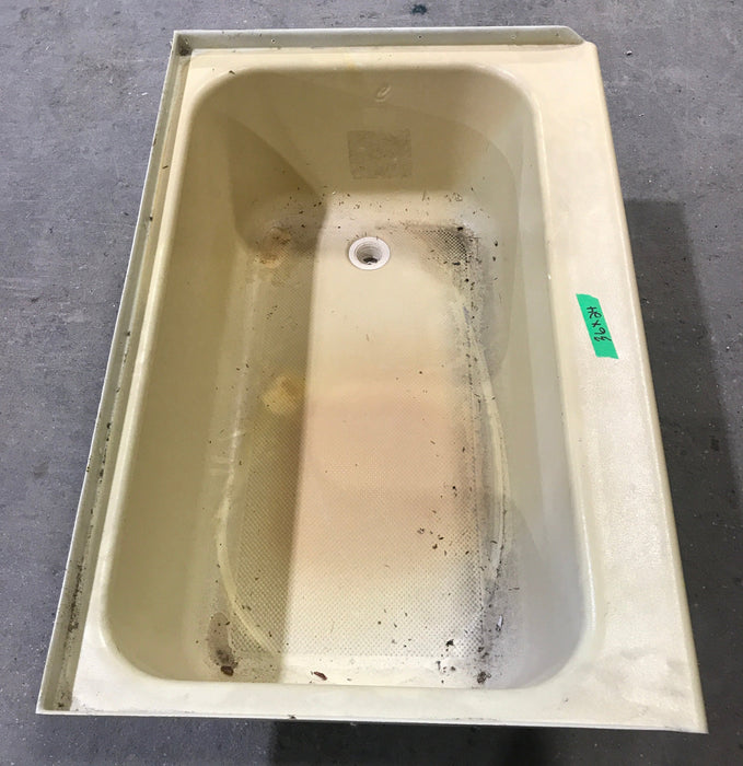 Used RV Bath Tub 36” L x 24" W - Right Hand Drain