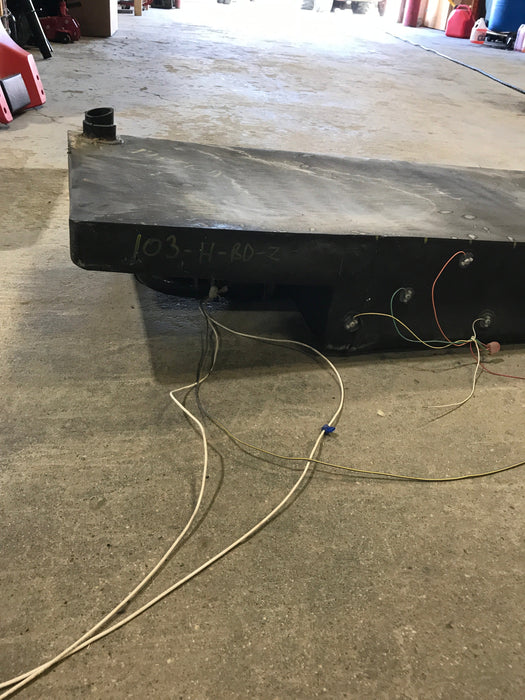 Used Waste/ Grey Water Tank Holding Tank 82" L x 18 1/4" W x 7 5/8" H