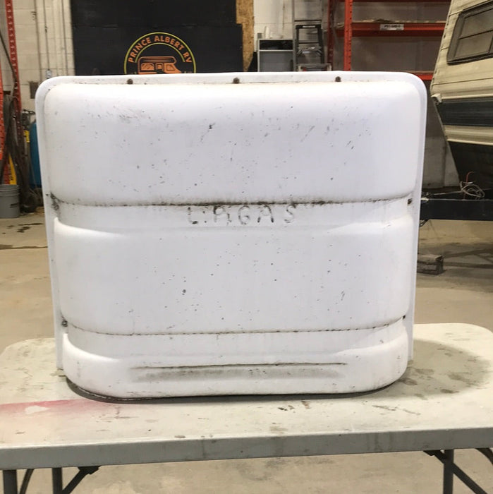 Used Propane Tank Cover - (Fits 30 LB Steel Double Tank)