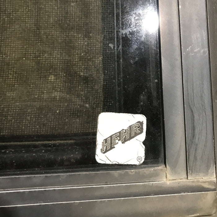 Used Black Radius Opening Window : 59.75" x 21.75" x 2"