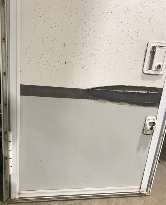 Used Radius Storage/ Teardrop Trailer Entry Door 44" x 22" x 1 1/2" D