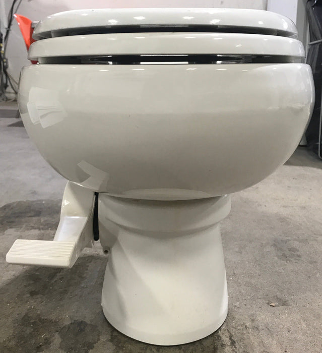 Used Complete Dometic Sealand Traveler Toilet, Foot Flush - 510+