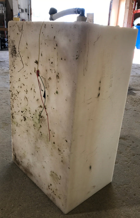 Used Fresh Water Tank 12" H  x 17 1/2" W x 27 1/2” L