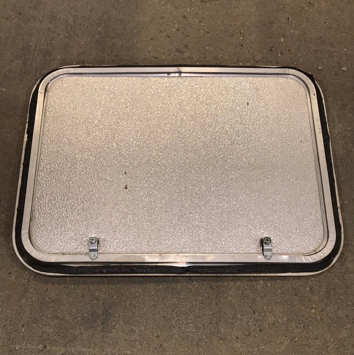 Used Corner Radius Cargo Door  23 3/4" W  x 17 3/4" H x  3/4"D