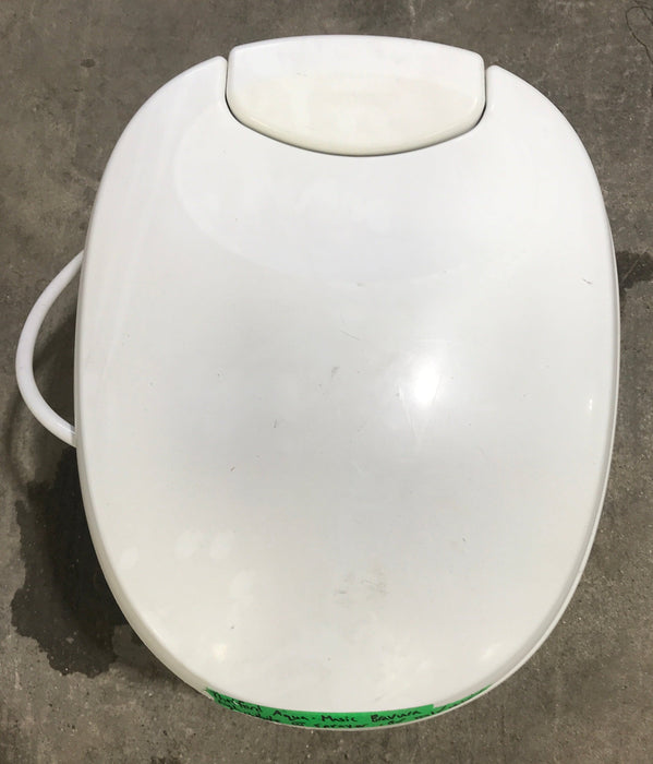 Used Complete Thetford Toilet, Foot Flush, High Profile, White - Bravura