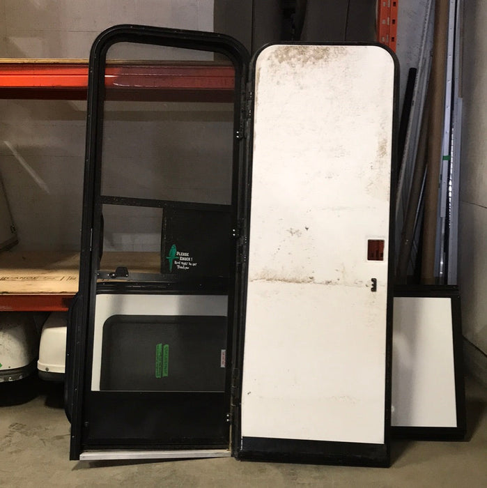 Used Rv Radius Entry Door 24 3/4" x 70 1/2" x 2 3/4"