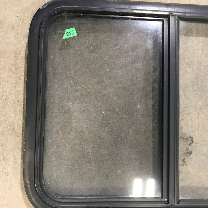 Used Black Radius Opening Window : 29.5" X 21.5" X 2"