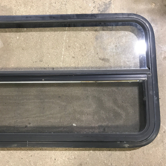 Used Black Radius Opening Window : 45.5" x 21.25" x 1.875"