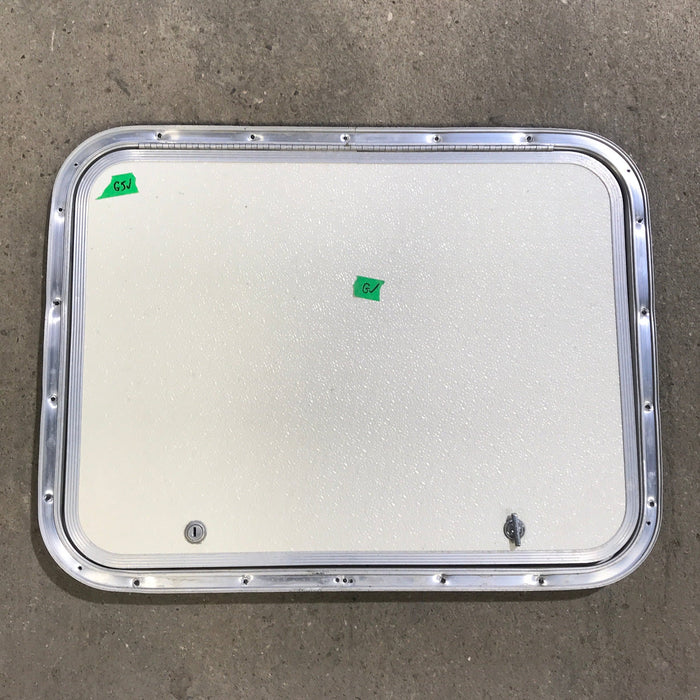 Used Radius Cornered Cargo Door 23 3/4" x 17 1/2" x 3/4" D