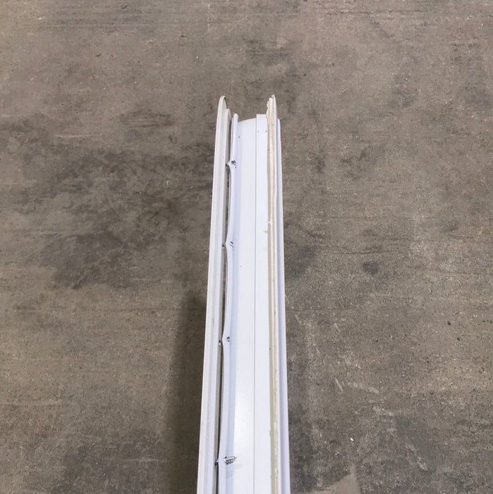 Used White Radius Opening Window : 47 1/4" W x 21 1/4" H x 2" D