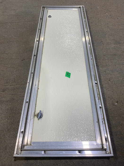 Used Square Cornered Cargo Door 35 1/2" W x 10 1/2" H X 1" D