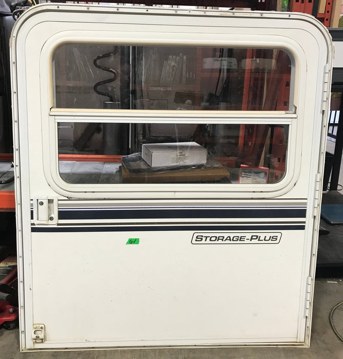 Used Radius Storage/ Teardrop Trailer Entry Door 42" x 48" x 1 1/2"
