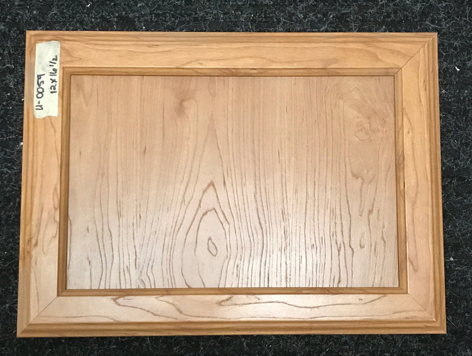Used RV Cupboard/ Cabinet Door 16 1/2" H X 12" W X 3/4" D