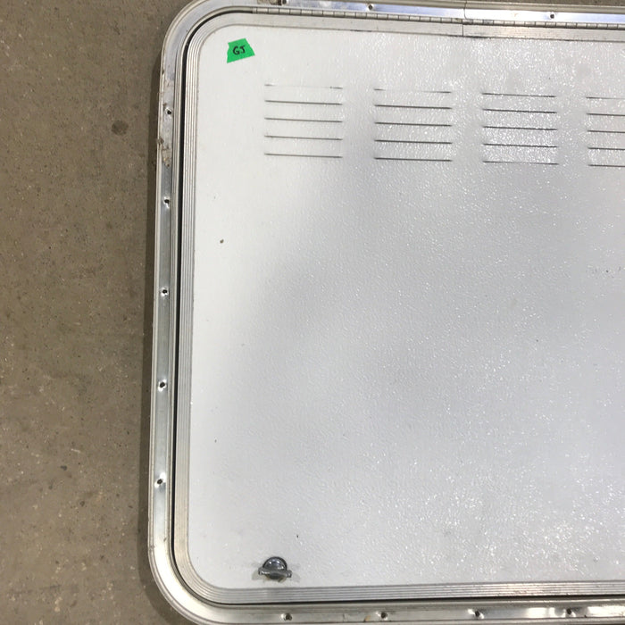 Used Radius Cornered Propane / Battery Cargo Door 26" x 26" x 1 1/4" D