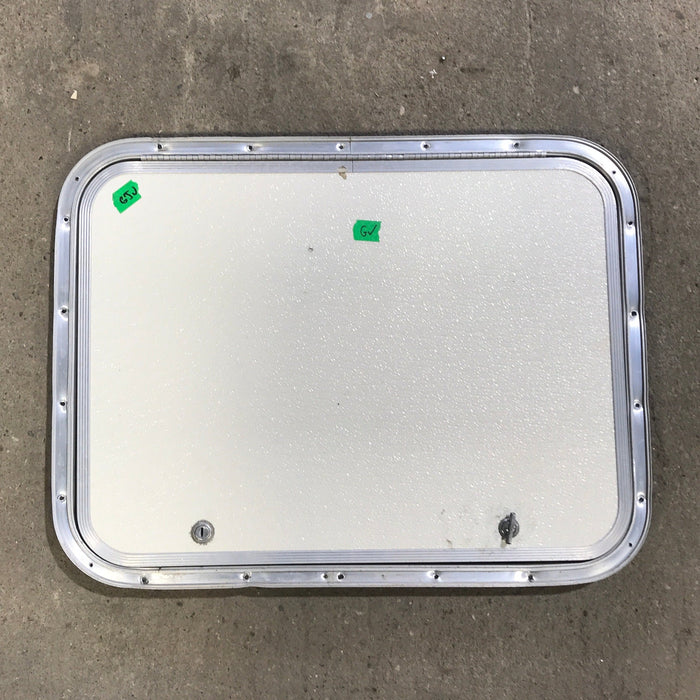 Used Radius Cornered Cargo Door 23 3/4" x 17 1/2" x 3/4" D