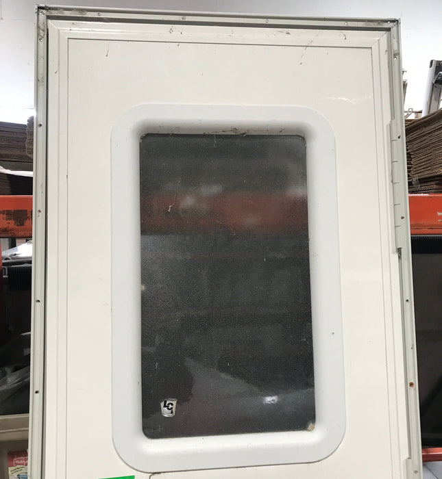 Used RV Square Corner Entry Door 24" x 69 1/2"
