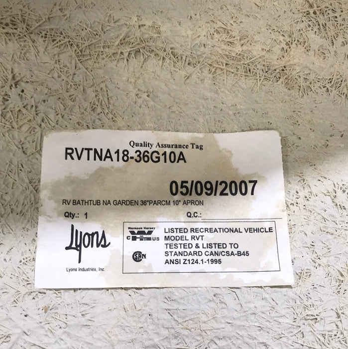 Used Shower Base (pan)