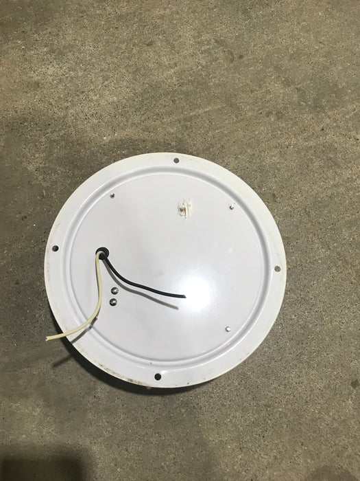 Used RV Scare Light Assembly - WHITE TRIM