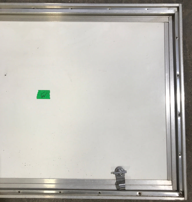 Used Square Corner Cargo Door  32 1/4" W x 18" H x 3/4"D