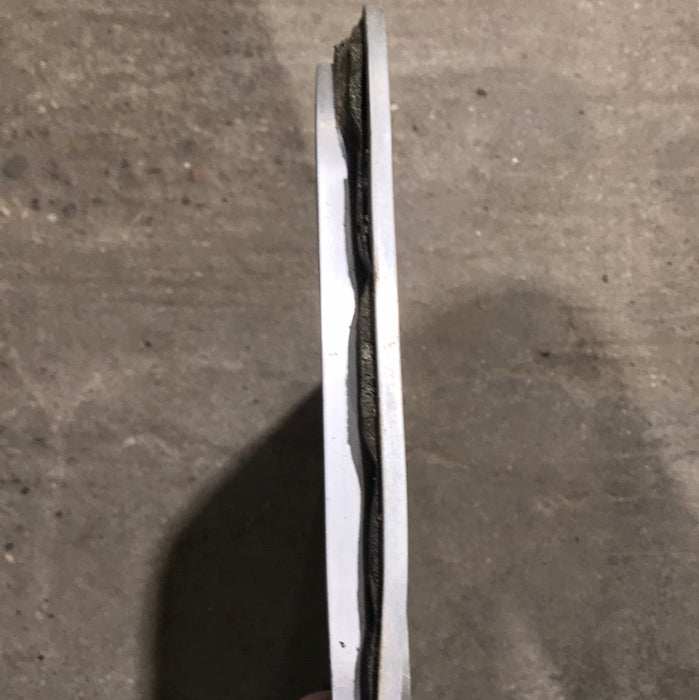 Used Radius Cargo / compartment Door 19 3/4' W x 10 3/4" H x 1/2" D