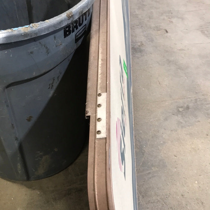 Used Radius Opening Rock Guard Cover : 85" x 25 1/4" X 1 5/8" D