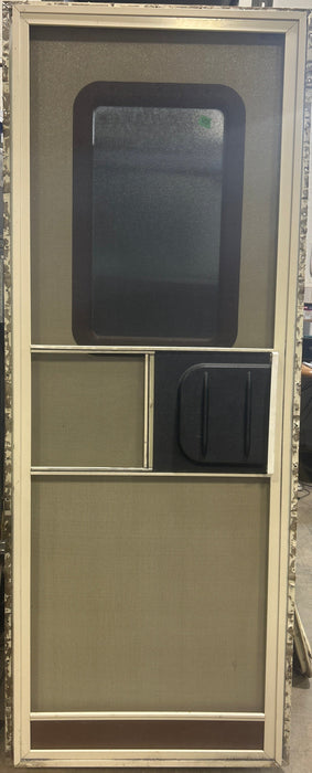 Used RV Square Corner Entry Door 25 3/4" W x 69 1/2" H