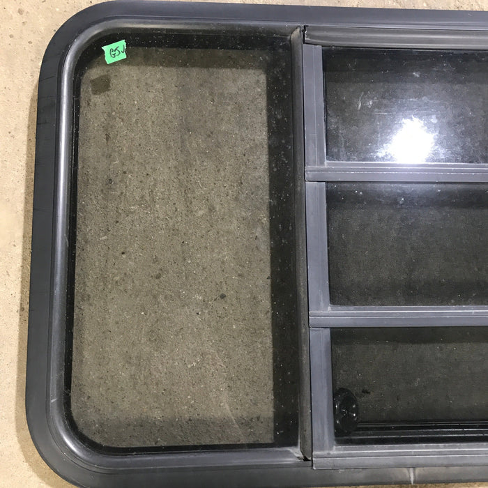 Used Black Radius Opening Window : 59.75" x 21.75" x 2"