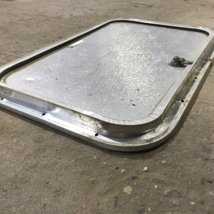 Used Radius Cornered Cargo Door 22" x 14" x 1 1/4" D
