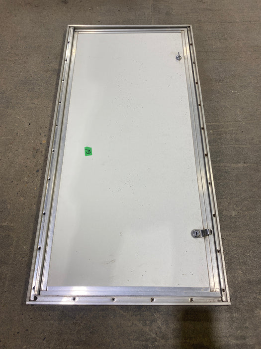 Used Square Corner Cargo Door 39 1/2" x 18 3/4" X 3/4" D
