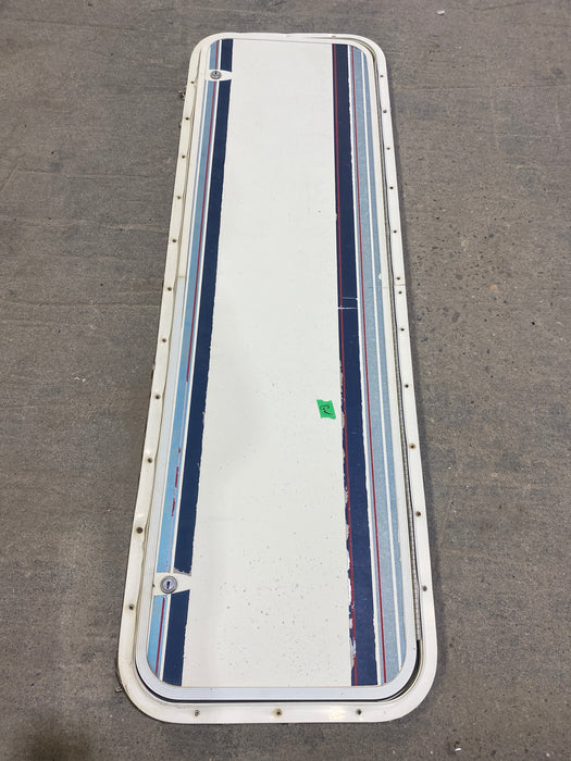 Used Radius Cornered Cargo Door 49 3/4" W x 14 3/4" H X 1/2" D