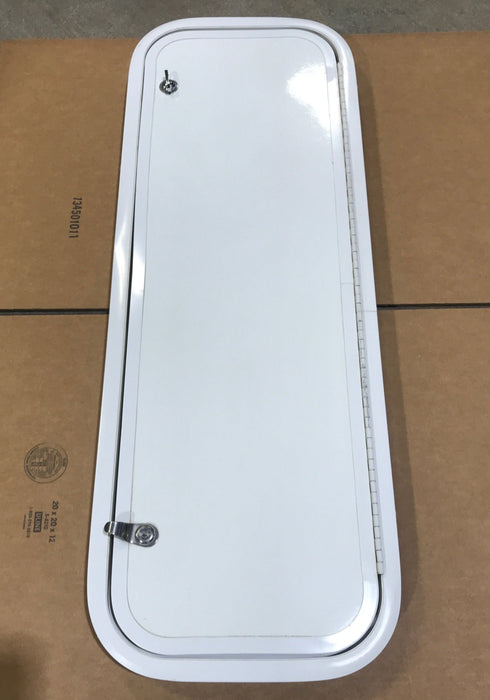 Used Corner Radius Cargo Door  35 3/4" W  x 11 3/4" H x 2"D