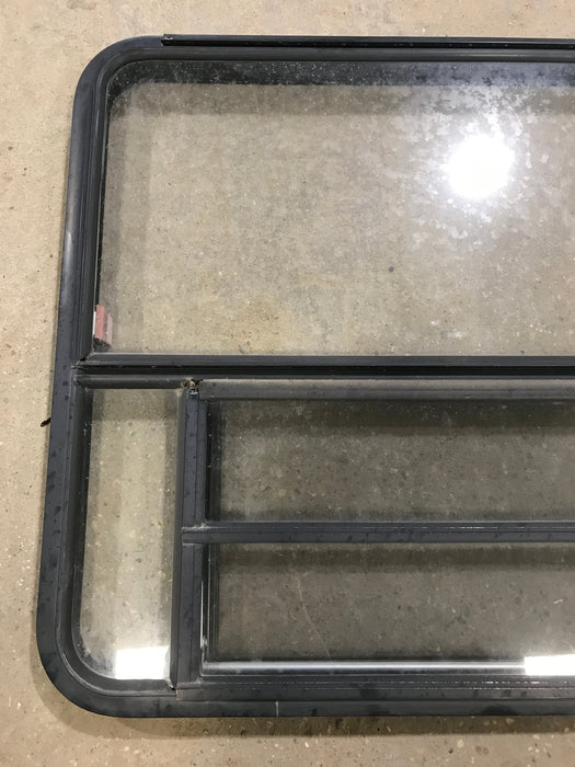 Used Black Radius Emergency Opening Window : 47 1/2" W x 34 1/2" H x 2" D
