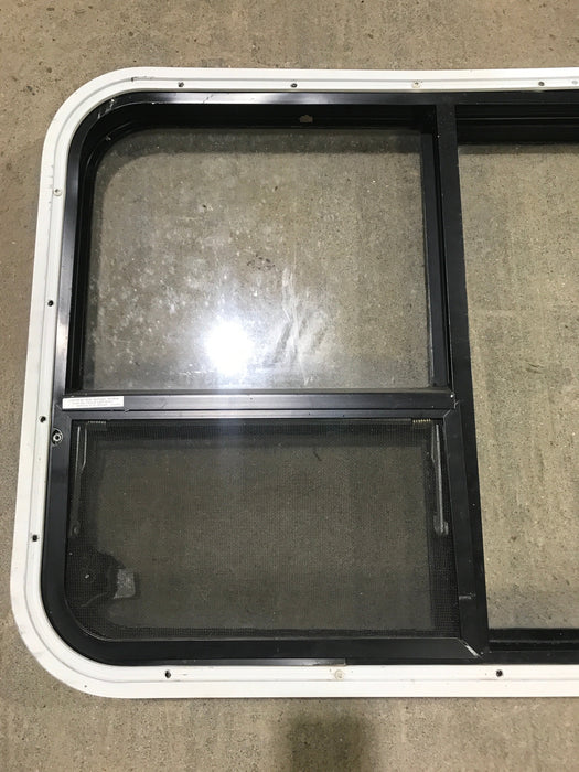 Used Black Radius Emergency Opening Window : 41 1/2" W X 21 1/2" H X 2" D