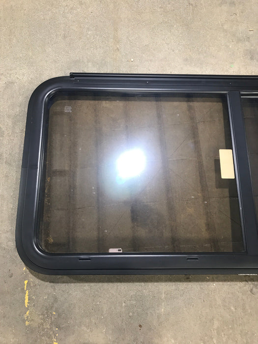 Used Black Radius Emergency Opening Window : 23 1/2" W x 39 1/2" H x 1 1/2" D