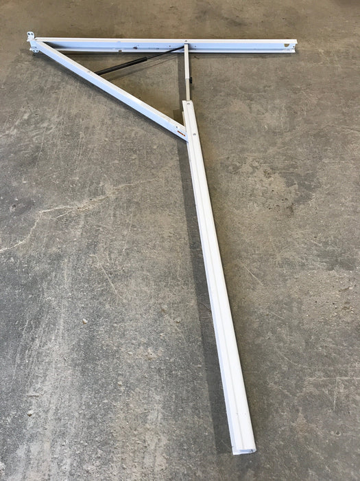 Used Dometic 9100 power awning arm basement model LH 62 1/4" with adjustable pitch arm