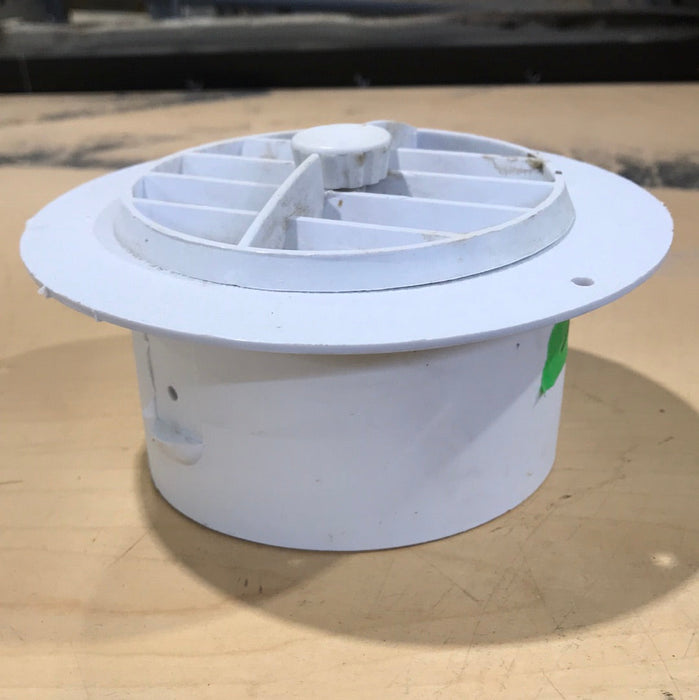 Used 4” White A/C Ducting- Single