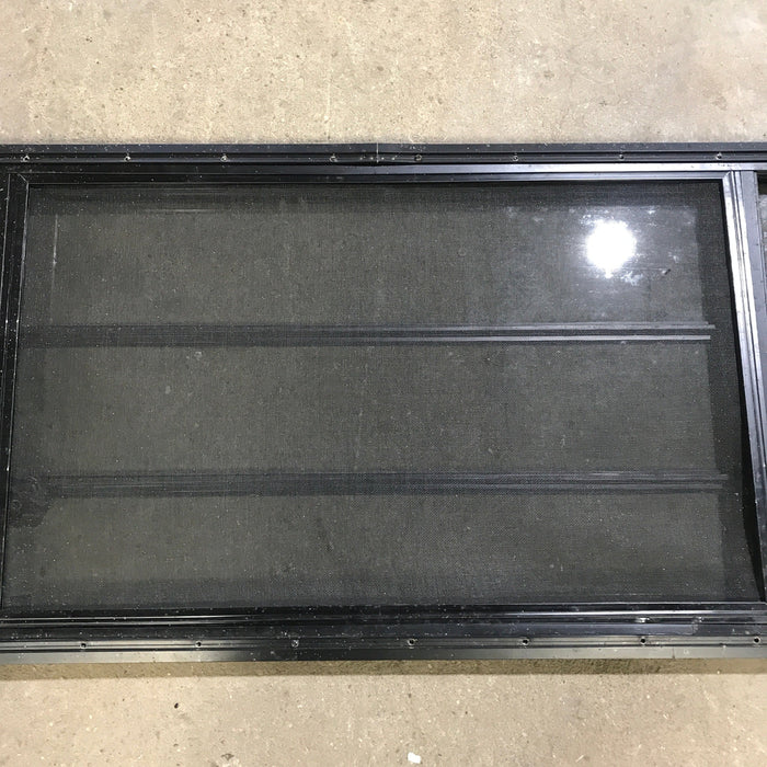 Used Black Radius Opening Window : 59.75" x 21.75" x 2"