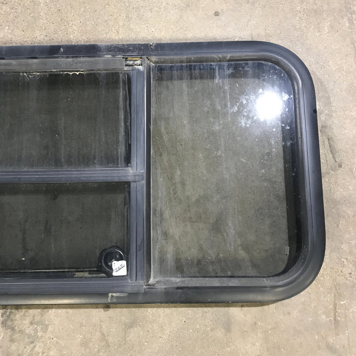 Used Black Radius Opening Window : 59.75" x 17.75" x 2"